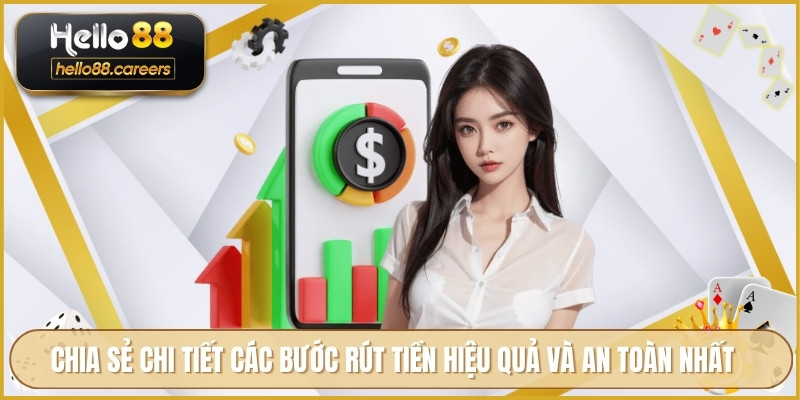 Chia sẻ chi tiết các bước rút tiền hiệu quả và an toàn nhất