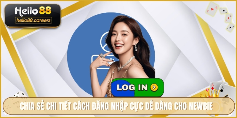 Chia sẻ chi tiết cách đăng nhập cực dễ dàng cho newbie