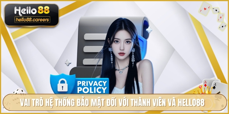 Vai trò hệ thống bảo mật đối với thành viên và HELLO88