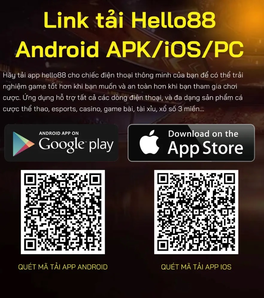 HELLO88 – Link Vào Hello88 Com Đăng Ký Tài Khoản Cá Cược 16 Tải app hello88 uy tín